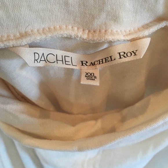 RACHEL Rachel Roy Off-Shoulder Long Sleeve White Sweater NWT - Picture 6 of 6